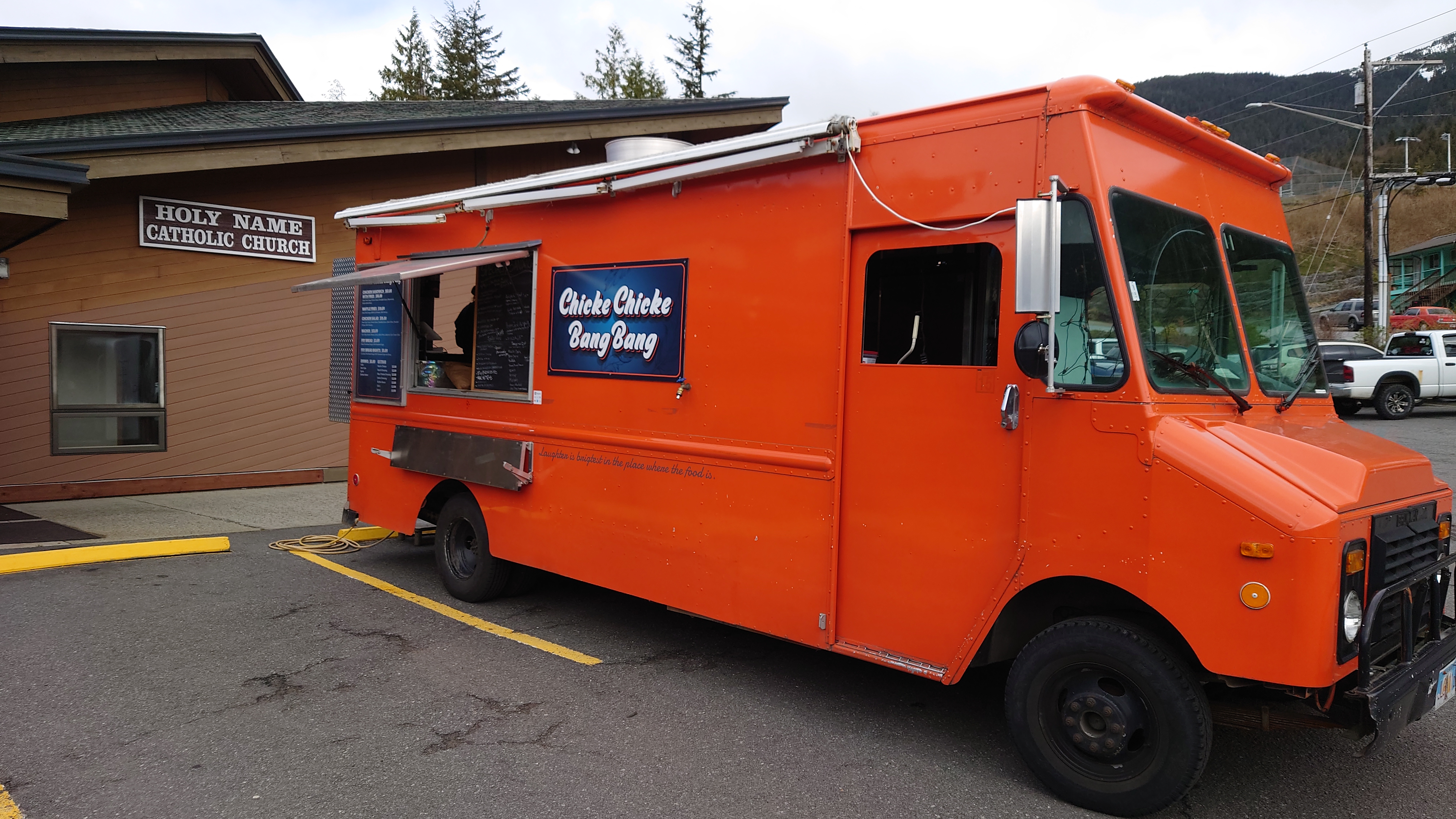 Outside 12 Chicke Chicke Bang Bang Ketchikan Food